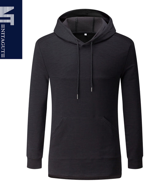 NITAGUT Mens Hipster Hip Hop Pullover Hoodie Sweatshirt Long Sleeve T shirts