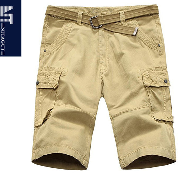 NITAGUT Men's Cotton Casual Classic Fit Short
